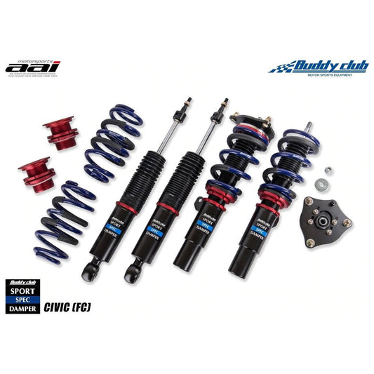 BUDDYCLUB HONDA CIVIC (FC 10TH GEN) SPORTS SPEC DAMPER & COIL OVER SPRING KIT