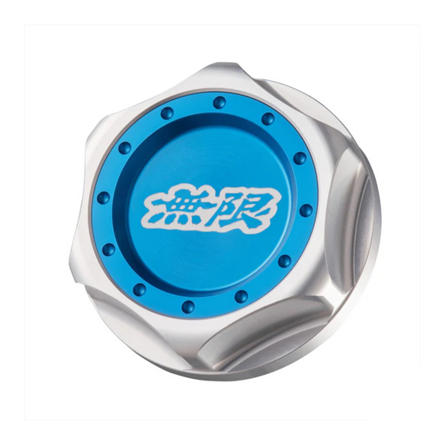 MUGEN K2 OIL CAP (BLUE)