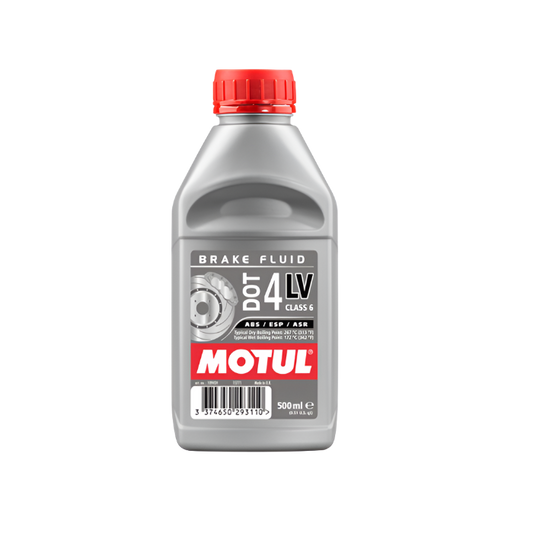 MOTUL DOT 4 LV (500ML) BRAKE FLUID